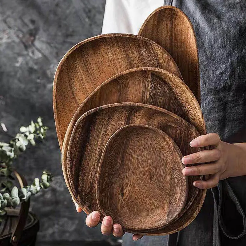 Oxford Black Walnut Serving Trays