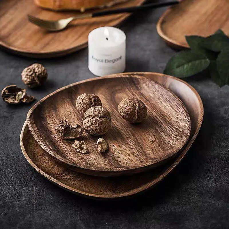 Oxford Black Walnut Serving Trays