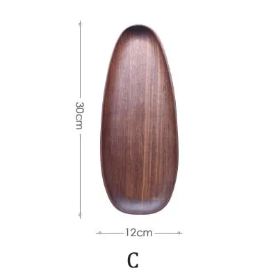 Oxford Black Walnut Serving Trays