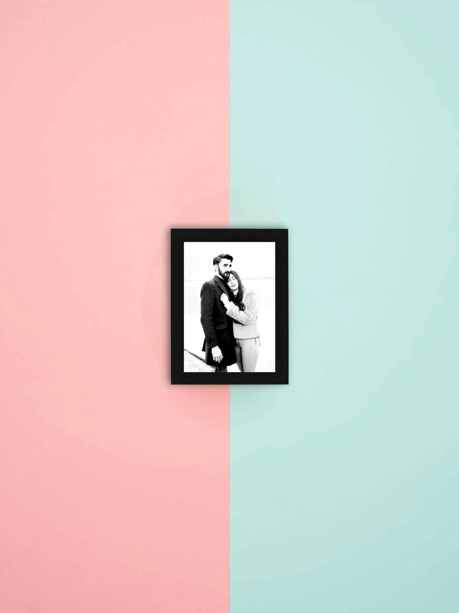 PERSONALIZED WORLD Customize Personalized Pencil Sketch Photoframe With Photo Upload (Small)