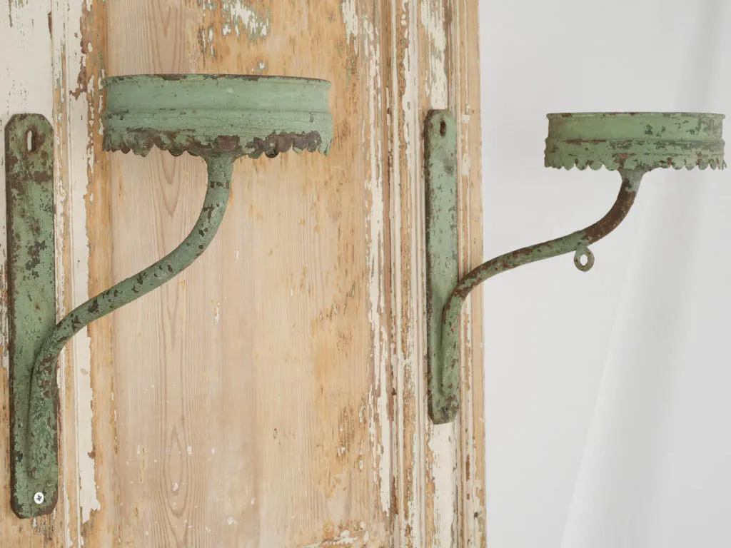 Set of Four early 19th-century wall sconces 12¼"