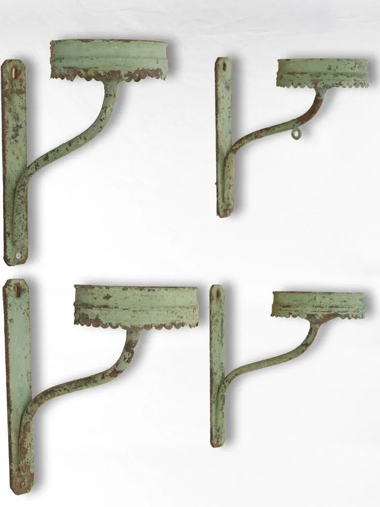Set of Four early 19th-century wall sconces 12¼"