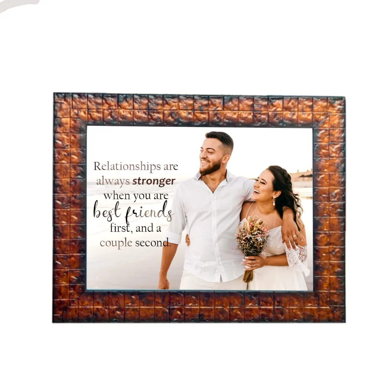 Shreya Creation Personalized Photo Frames for Table Decoration (6x8)