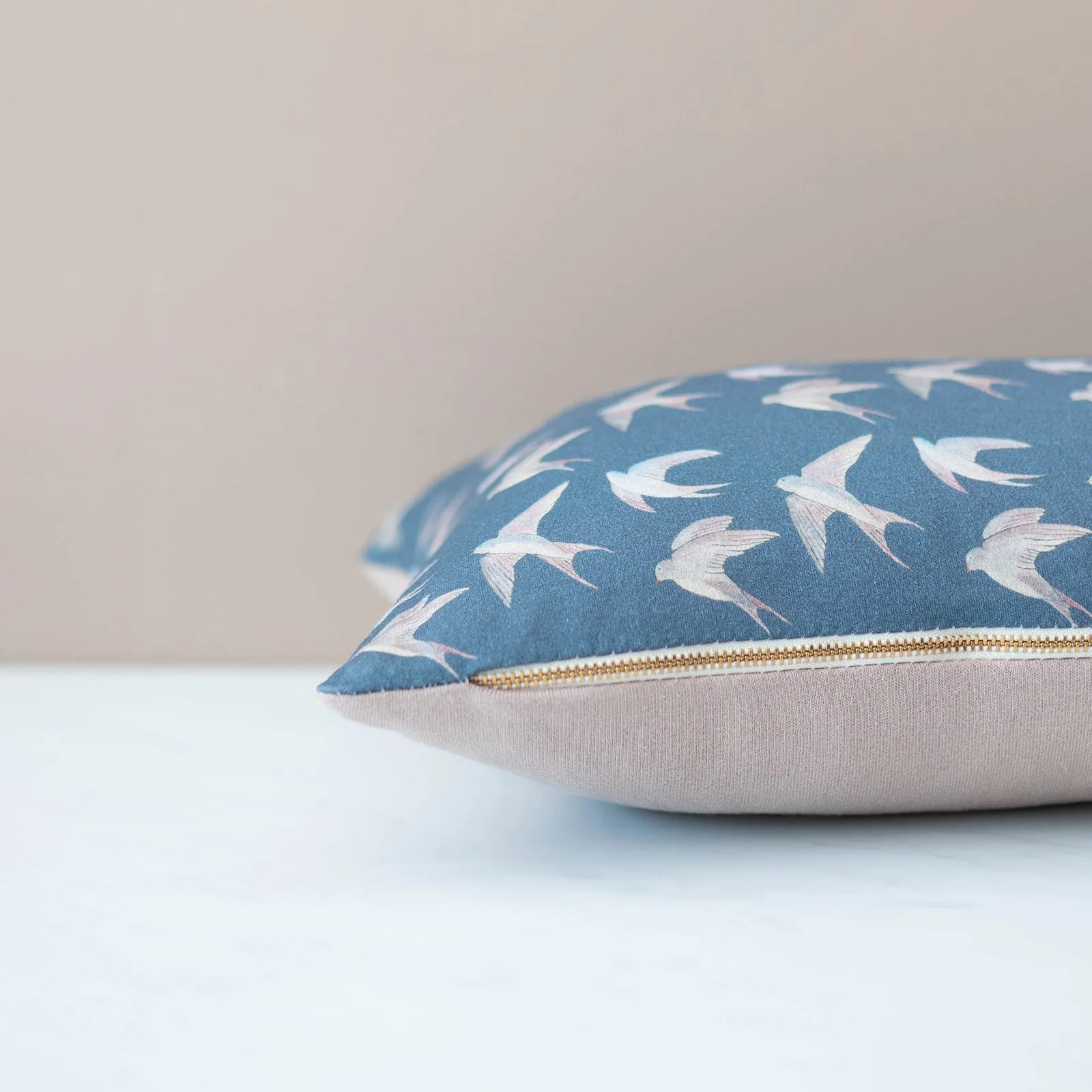 Swallows Pillow Cover by Fox & Flax