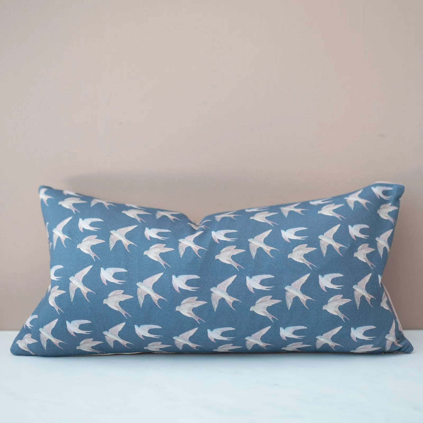 Swallows Pillow Cover by Fox & Flax