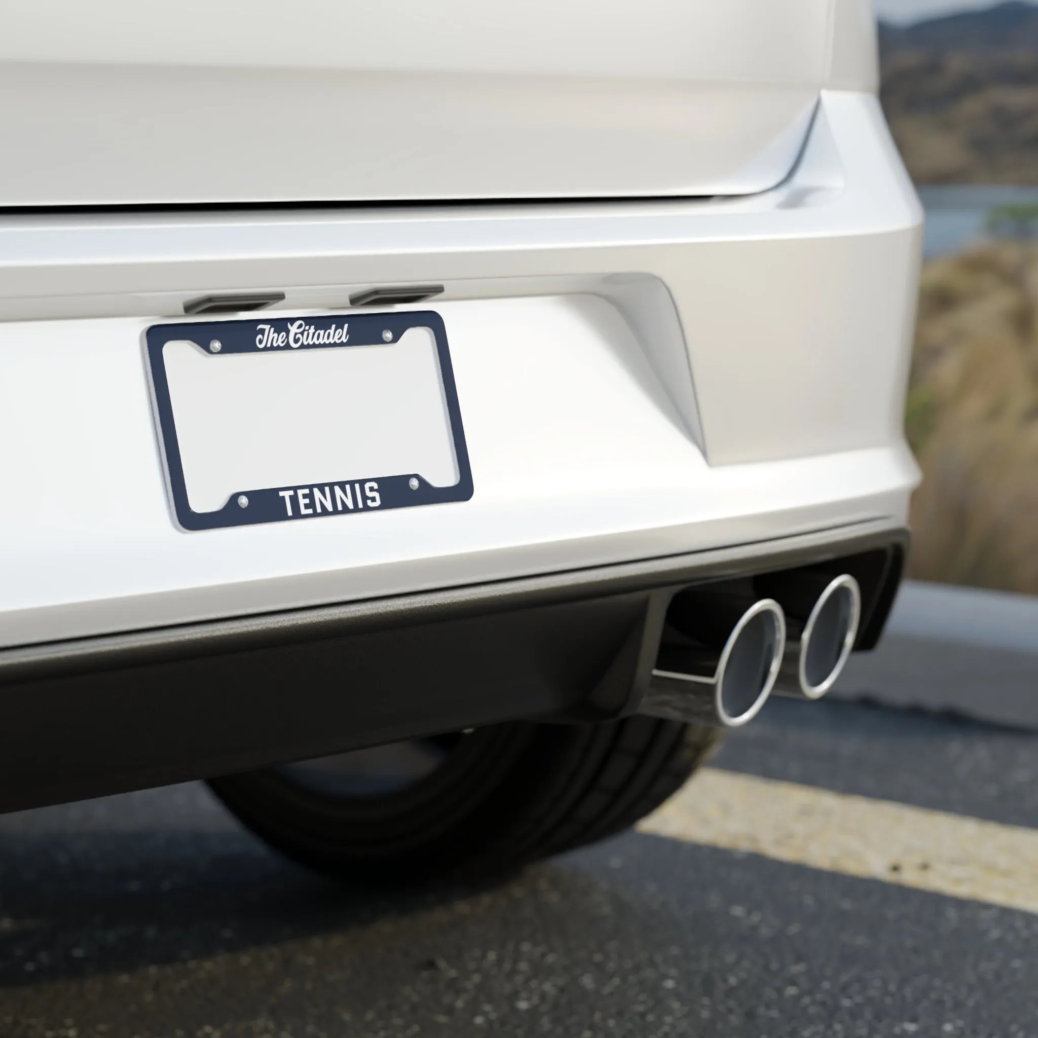 The Citadel, Tennis License Plate Frame
