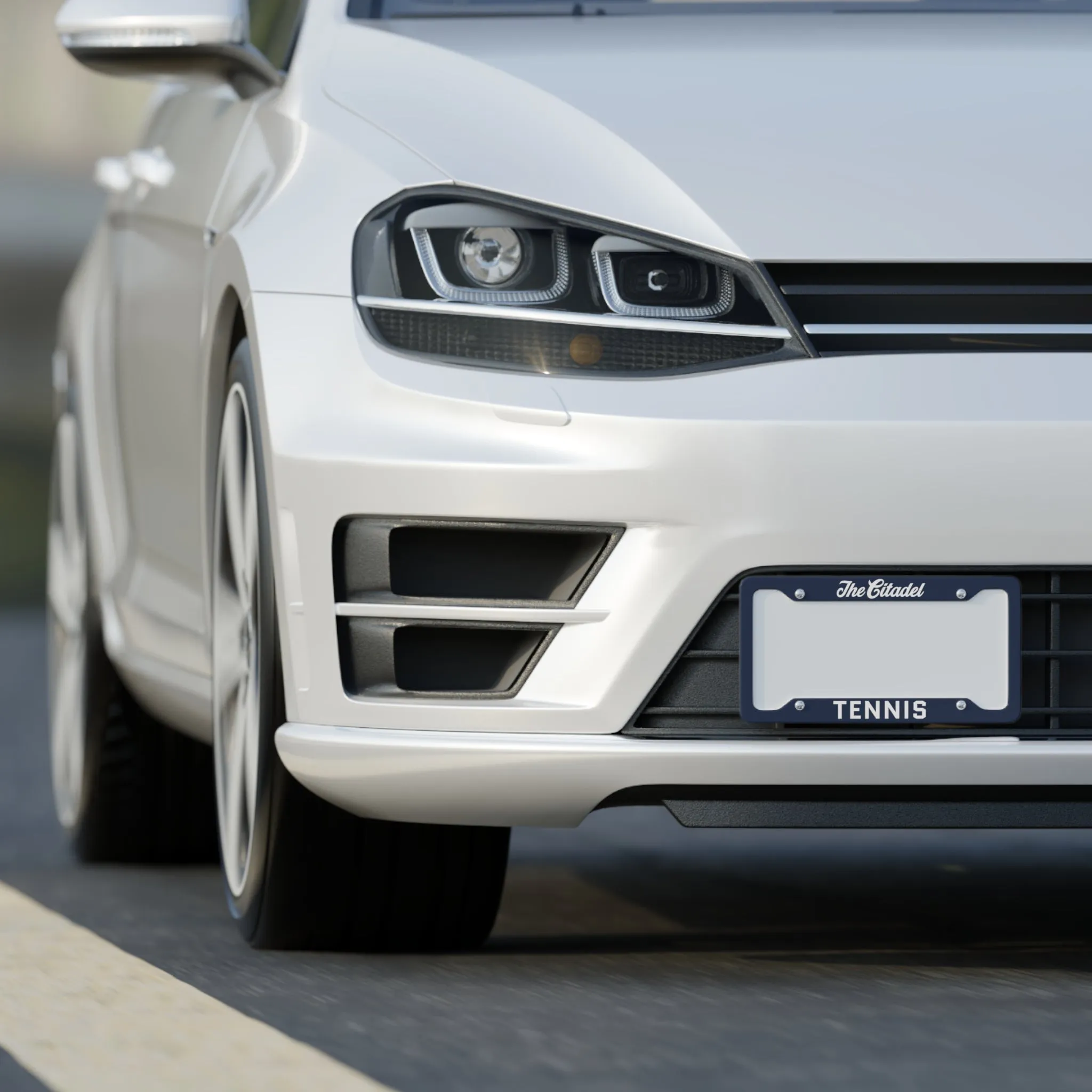 The Citadel, Tennis License Plate Frame
