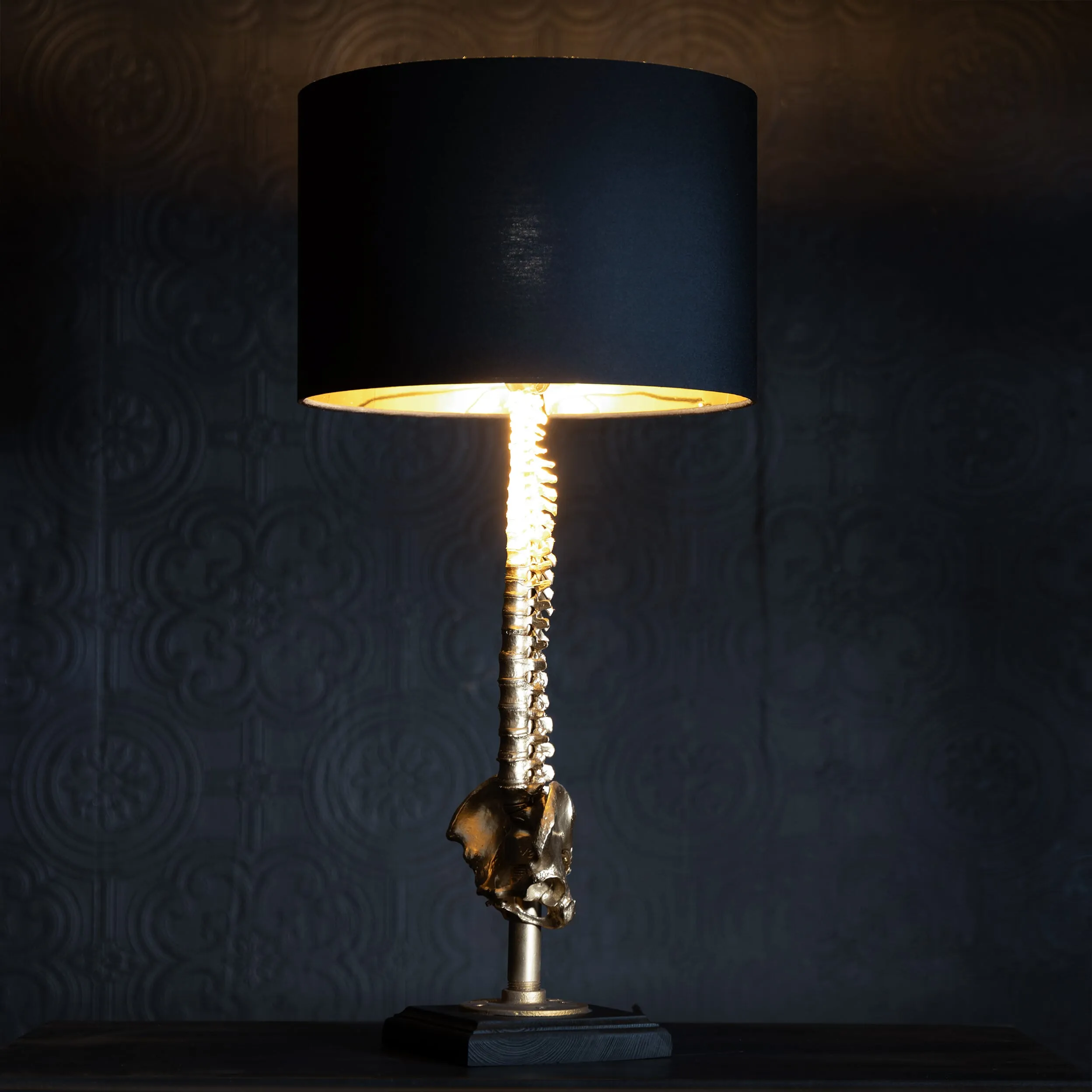 The Spine Lamp Gold Edition By The Blackened Teeth