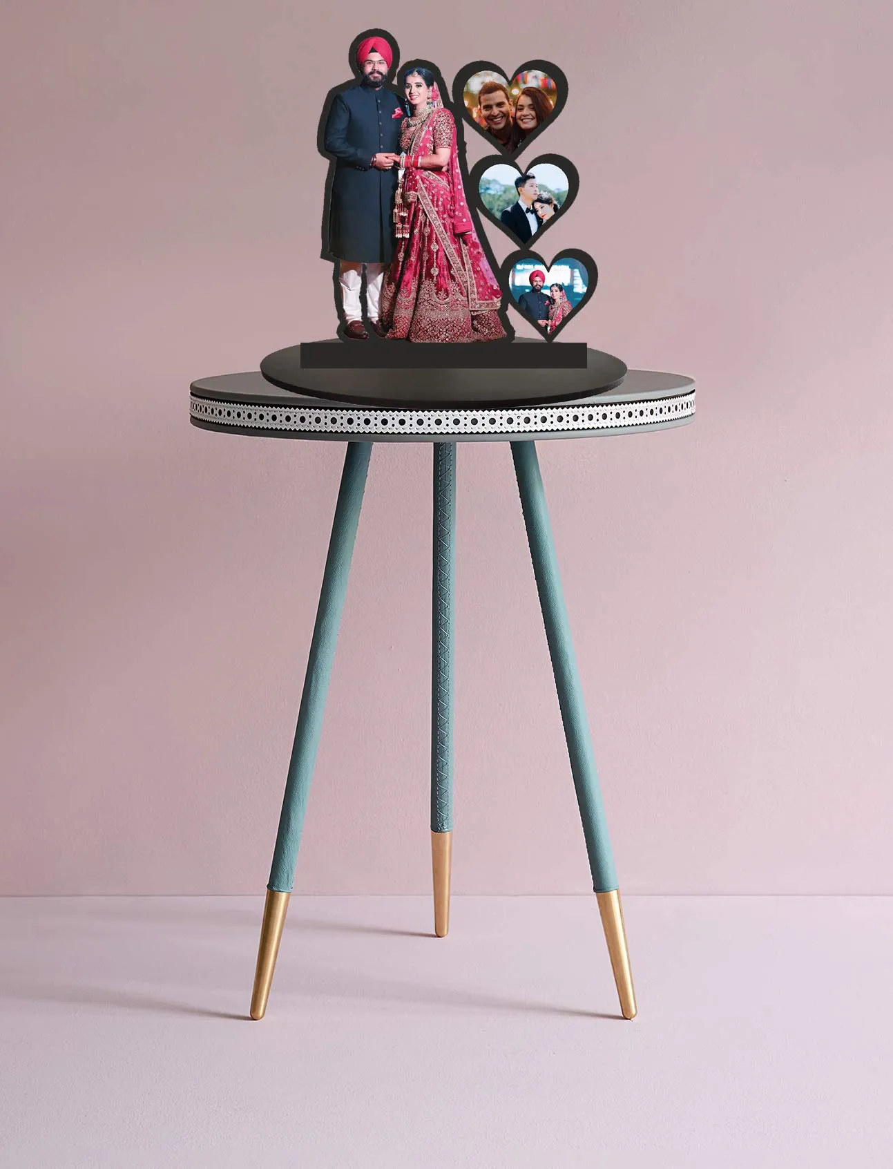 Treecase Cutout Table top Wooden Gift Valentines, Anniversary, Birthday for Husband, Men, Boys, Girls in Style Size 10 x 12 inch