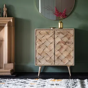 Tuscany 2 Door Sideboard Burnt Wax - Burnt Wax