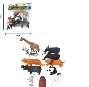 Wild Animals Set | Pack of 8